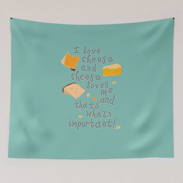 Item preview, I love Cheese Cheese loves Me designed and sold by minniemorrisart.