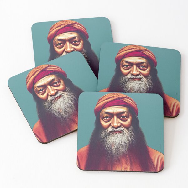 Item preview, Osho Rajneesh designed and sold by Alcaselzer.