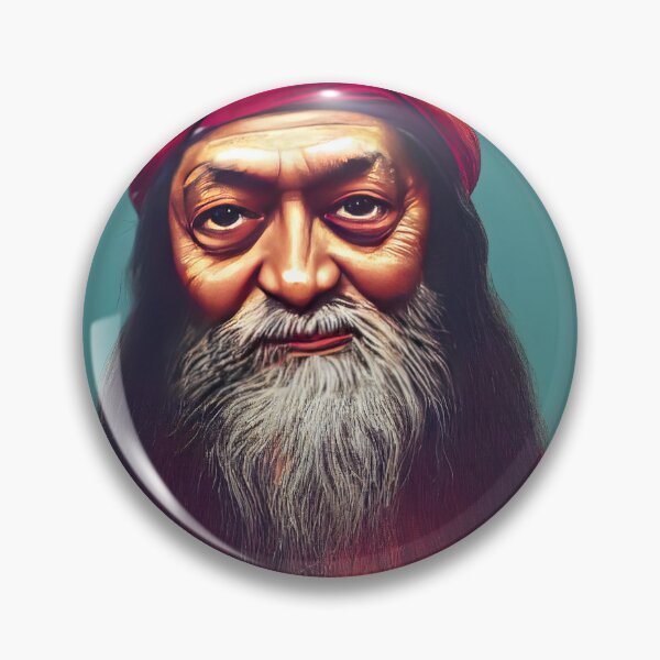 Item preview, Osho Rajneesh designed and sold by Alcaselzer.