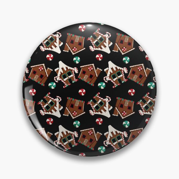Artikelvorschau, Lebkuchen-Häuser-Muster entworfen und verkauft von MakerOfPaper.