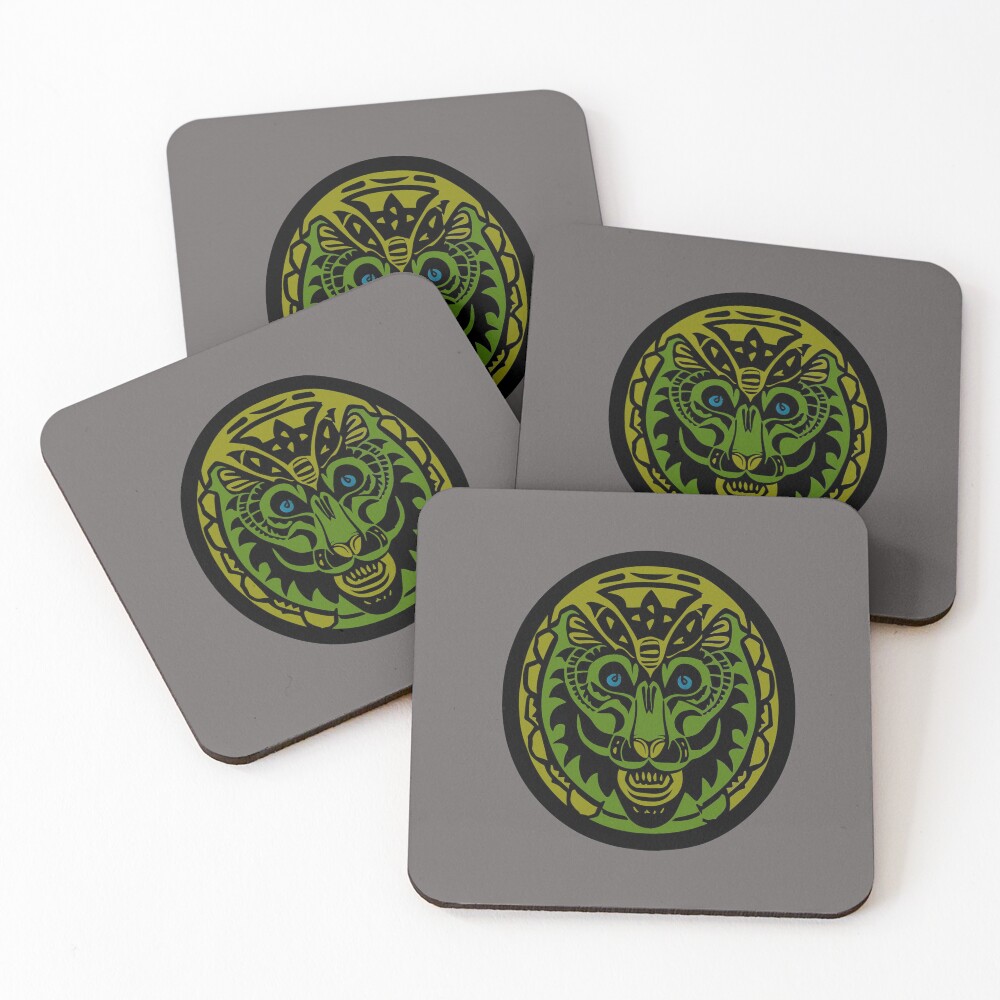 Item preview, Coasters (Set of 4) designed and sold by FrogInTheShell.