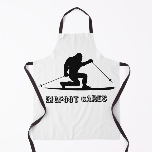 Item preview, Bigfoot Cares Telemark Skiing designed and sold by Esskay Designs.