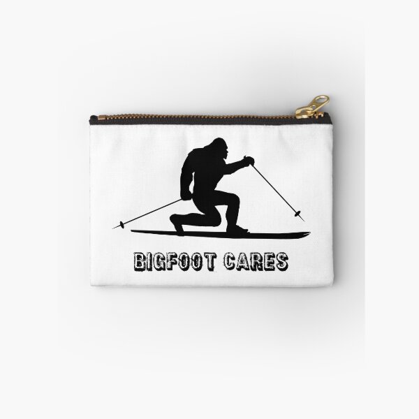 Item preview, Bigfoot Cares Telemark Skiing designed and sold by Esskay Designs.