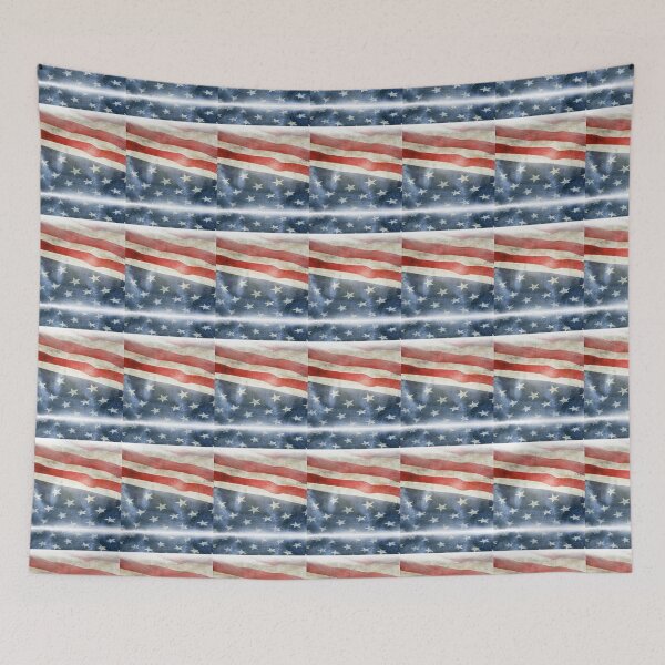 Item preview, American Flag Pattern designed and sold by BlissHeaven.
