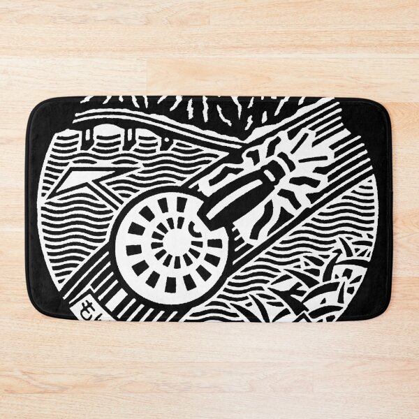 Item preview, Firefly motif on manhole in Japan - Inverted White designed and sold by mattraski.