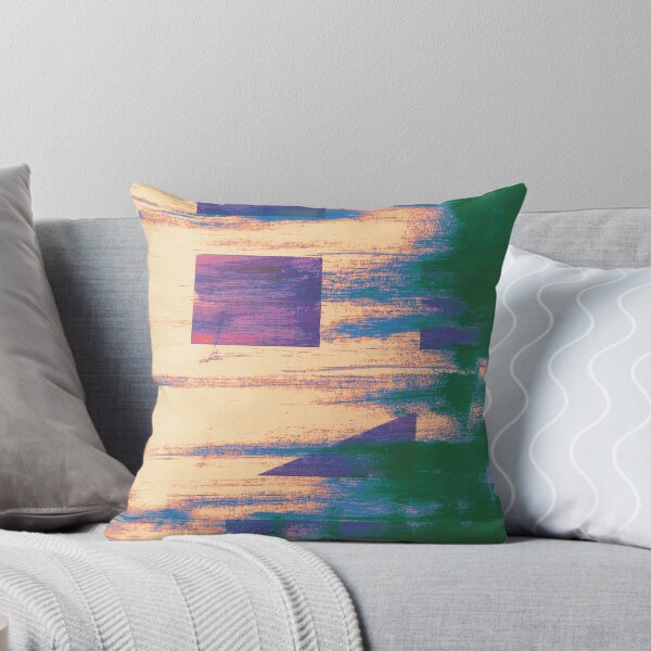 Item preview,  Geometrical water in Blue and Green designed and sold by BlackArtichoke.