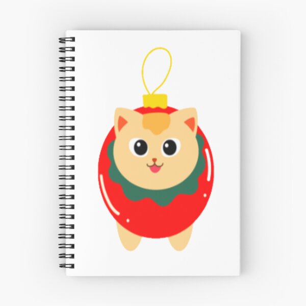 Item preview, Christmas Ball Cat designed and sold by Julia McMullen.