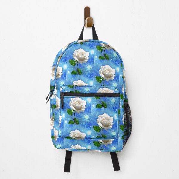 Item preview, Beautiful white rose flower artwork designed and sold by The Love Quill.