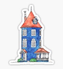 Moomin House Sticker Sticker