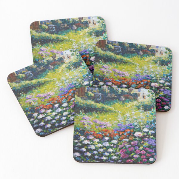 Item preview, Flower Garden - Claude Monet designed and sold by maniacfitness.