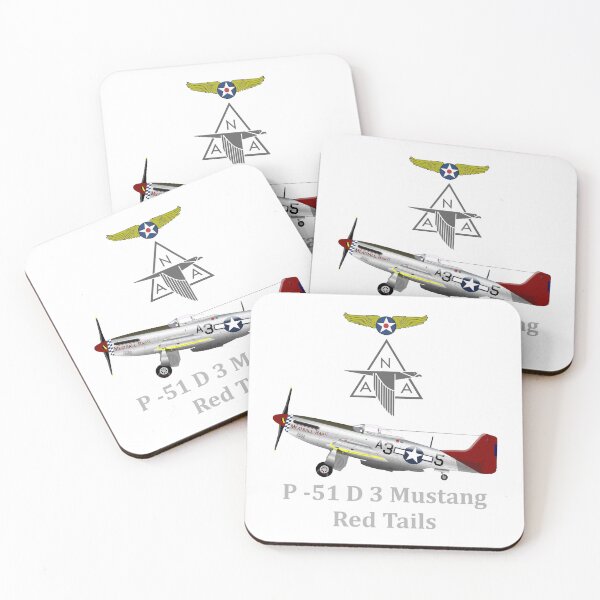 Item preview, P-51 Mustang of the Tuskegee Airmen designed and sold by Digitalfred.