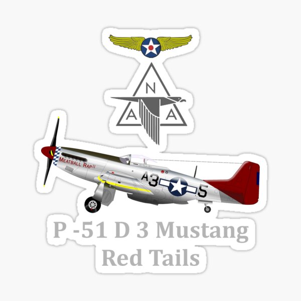 Item preview, P-51 Mustang of the Tuskegee Airmen designed and sold by Digitalfred.
