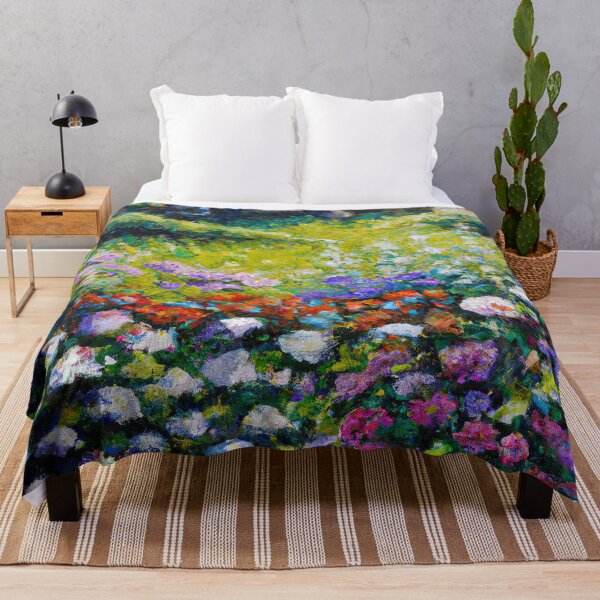 Item preview, Flower Garden - Claude Monet designed and sold by maniacfitness.