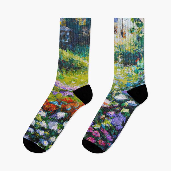 Item preview, Flower Garden - Claude Monet designed and sold by maniacfitness.