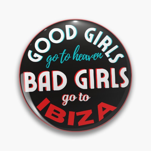 Item preview, "Ibiza" Stickers Good Girls / Bad Girls Bachelorette evjf designed and sold by LeddsoDello.