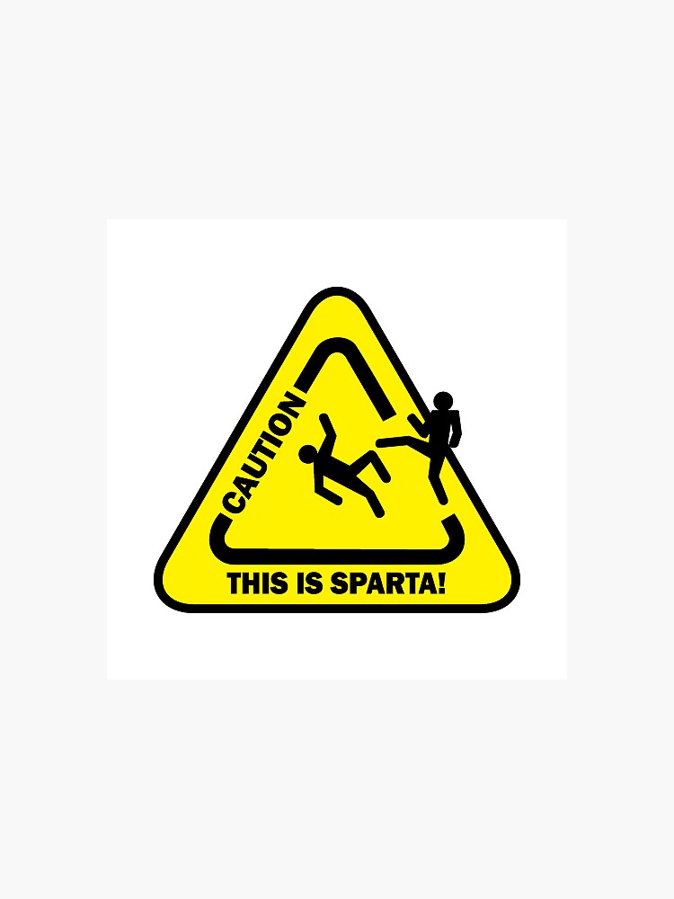 Sparta / This is Sparta Sticker