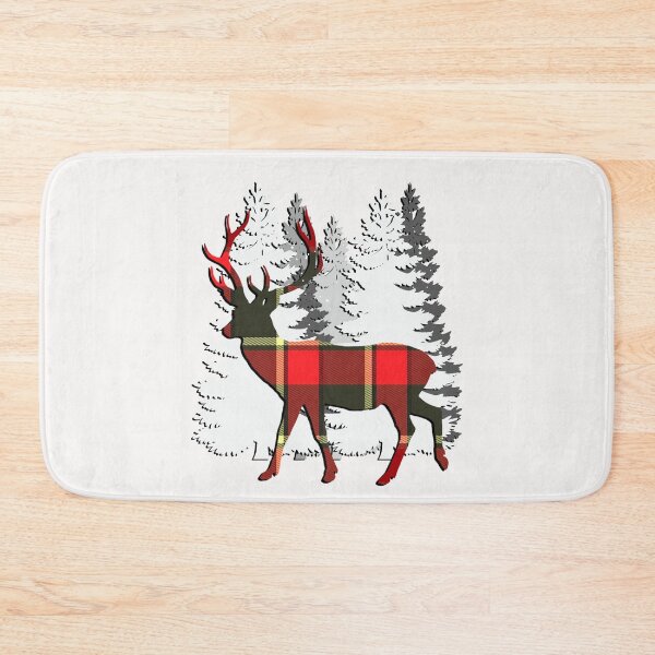 Item preview, Tartan Plaid Pattern Reindeer designed and sold by tamdevo1.