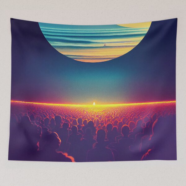 Item preview, Crowd looking at other worlds designed and sold by IA-Power.