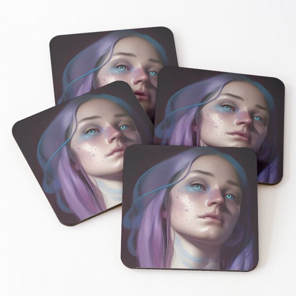 Item preview, Purple Enchantress (5) - Beautiful Magic Girl designed and sold by TheThirdEye.