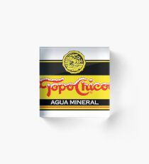 Topo chico t-shirt Acrylic Block
