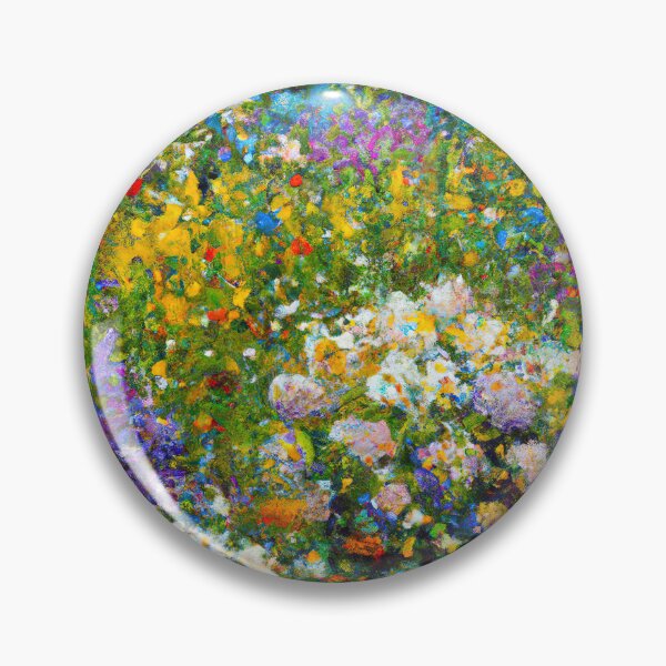 Item preview, Claude Monet Garden of Flowers designed and sold by maniacfitness.
