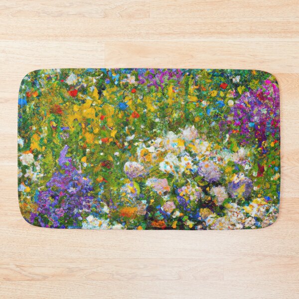 Item preview, Claude Monet Garden of Flowers designed and sold by maniacfitness.