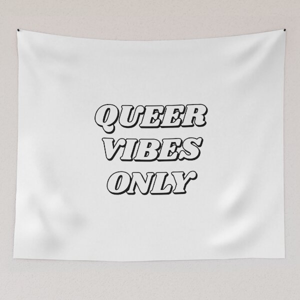 Item preview, Queer Vibes Only  designed and sold by Inspirationmotivation.