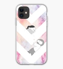 Aquarell-Grafik - Rosa iPhone-Hülle & Cover