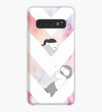Watercolor Graphic - Pink Case/Skin for Samsung Galaxy