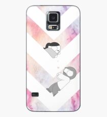 Aquarell-Grafik - Rosa Hülle & Skin für Samsung Galaxy
