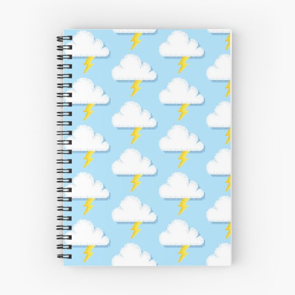 Item preview, Retro Pixel Lightning Cloud Weather Icon Design designed and sold by 8BitTrip.