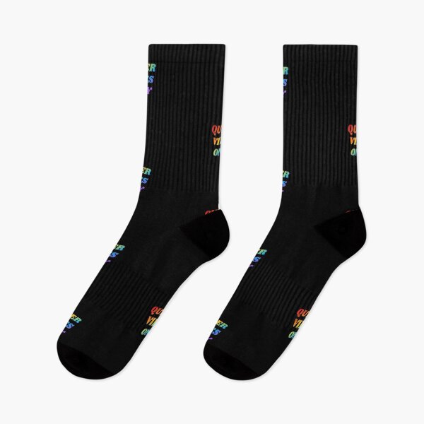 Item preview, Queer Vibes Only rainbow colors designed and sold by Inspirationmotivation.