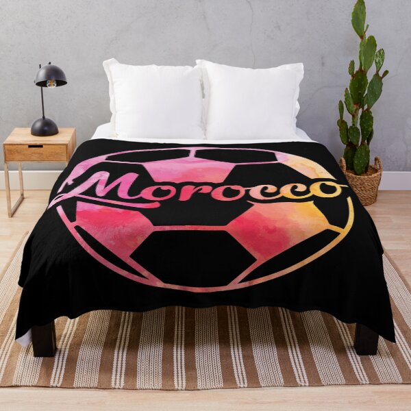 Item preview,  Morocco Watercolor Soccer Retro Design designed and sold by CyberneticTees.
