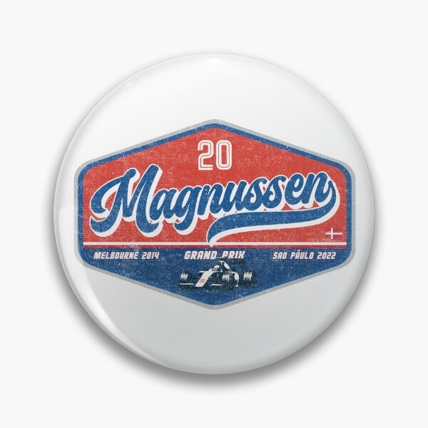 Item preview, Kevin Magnussen Racing Badge designed and sold by Numero14.