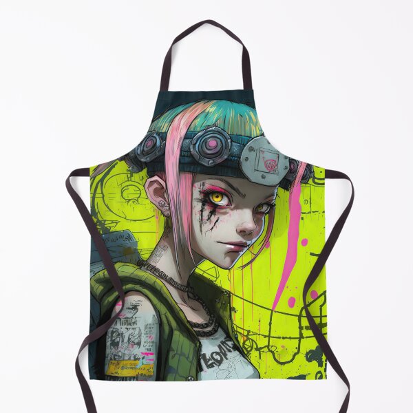 Item preview, Punk girl yellow background designed and sold by IA-Power.