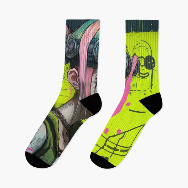 Item preview, Punk girl yellow background designed and sold by IA-Power.