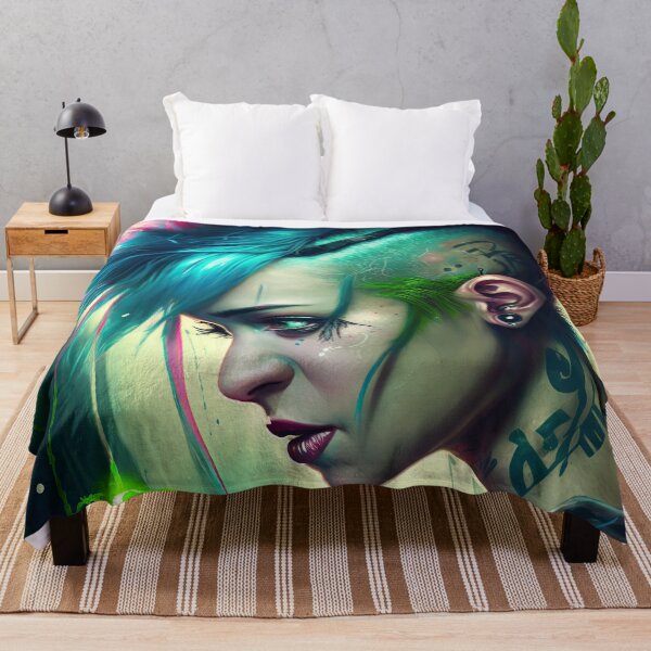 Item preview, Punk girl 2077 green background designed and sold by IA-Power.