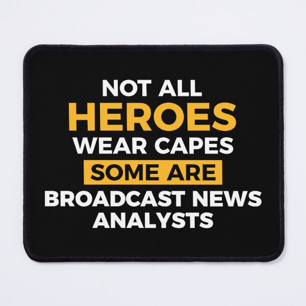 Item preview, Proud Broadcast News Analyst designed and sold by NestaReign.