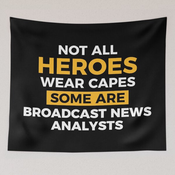 Item preview, Proud Broadcast News Analyst designed and sold by NestaReign.