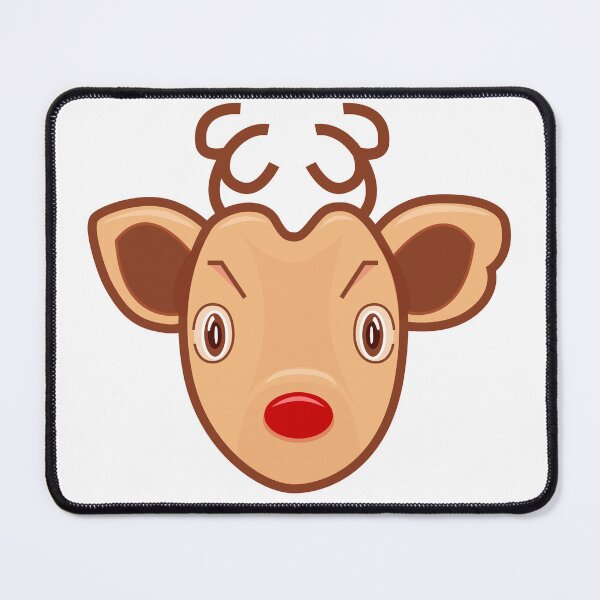 Item preview, Adorable Christmas Red Nose Reindeer designed and sold by Moyanana.