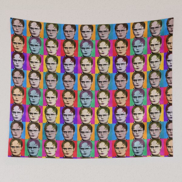 Item preview, Dwight Schrute Diptych designed and sold by Connor Schwinn.