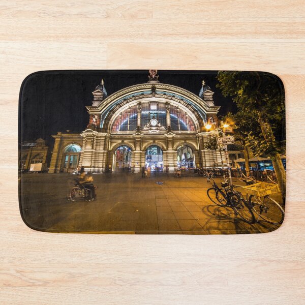 Item preview, Frankfurt Hauptbahnhof bei nacht  designed and sold by hawkie.