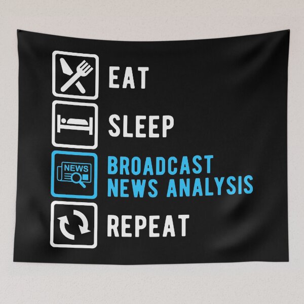 Item preview, Broadcast News Analyst Life designed and sold by NestaReign.