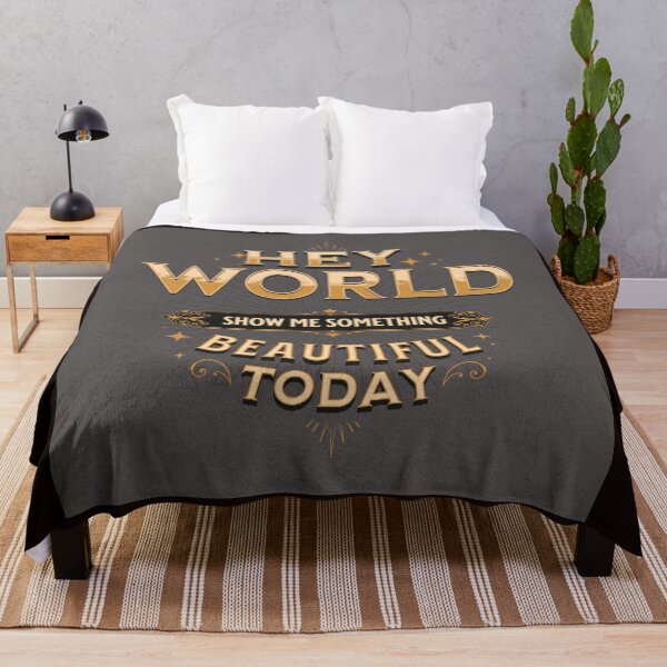 Item preview, Hey world designed and sold by Pontom46.