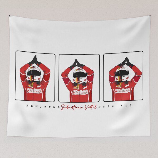 Item preview, Sebastian Vettel Egyptian Dance - Hungarian GP 2017 designed and sold by andreanastasio.