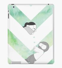 Watercolor Graphic - Green iPad Case/Skin