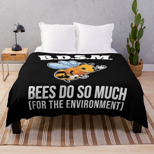 Item preview, Bees Do So Much For The Environment Funny BDSM designed and sold by JackCurtis1991.