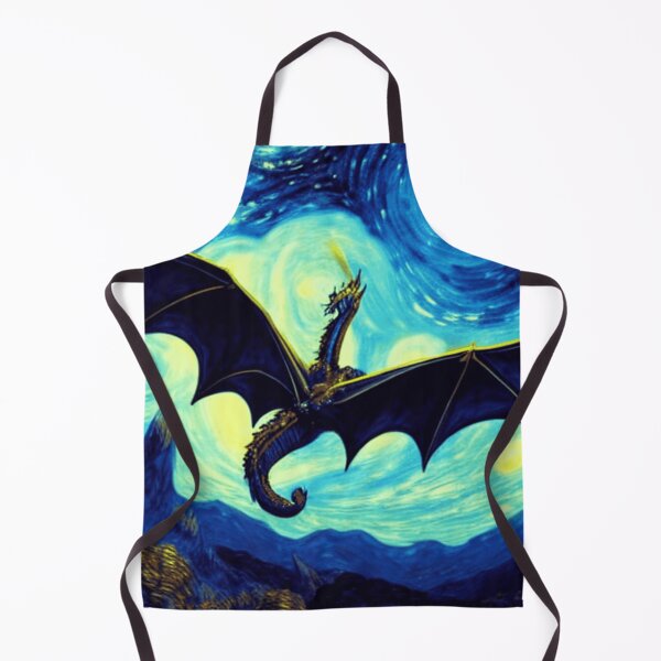 Item preview, Dragon flying in the starry night- starry night designed and sold by Passacagliabusra.