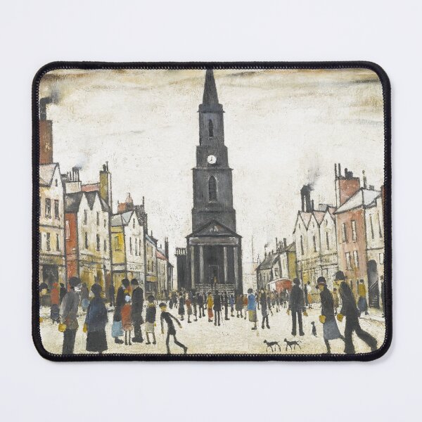Item preview, Market Scene, Northern Town, 1939 by L S Lowry designed and sold by buzztop.