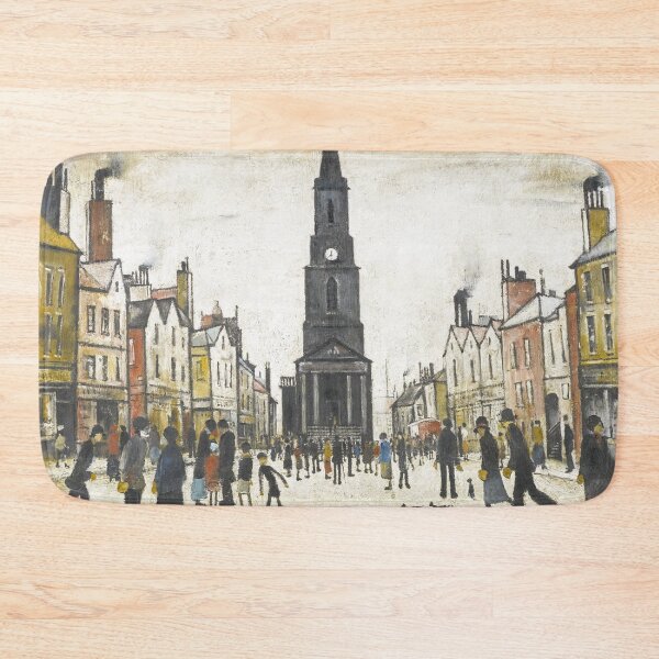 Item preview, Market Scene, Northern Town, 1939 by L S Lowry designed and sold by buzztop.